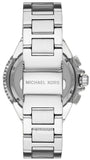 Michael Kors Camille Crystals Quartz Silver Dial Silver Steel Strap Watch for Women - MK6993