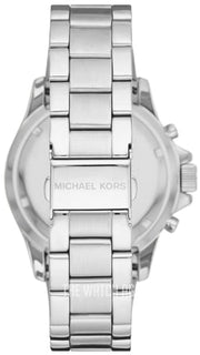 Michael Kors Everest Chronograph Blue Dial Silver Steel Strap Watch For Women - MK7237