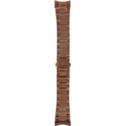 Michael Kors Slim Runway Brown Dial Brown Steel Strap Watch For Women - MK4508