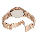 Michael Kors Briar Quartz Rose Gold Dial Rose Gold Steel Strap Watch For Women - MK6465