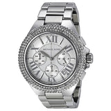 Michael Kors Camille Silver Dial Silver Steel Strap Watch for Women - MK5634