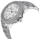 Michael Kors Camille Silver Dial Silver Steel Strap Watch for Women - MK5634