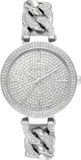 Michael Kors Catelyn Quartz Crystals Silver Dial Silver Steel Strap Watch For Women - MK4675