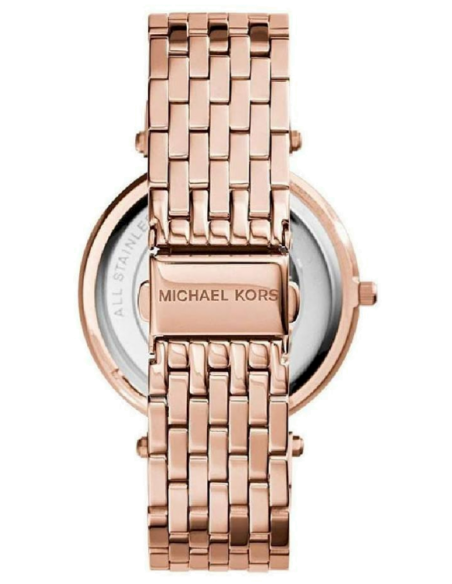 Michael Kors Rose Gold Dial Rose Gold Steel Strap Watch for Women - MK3439
