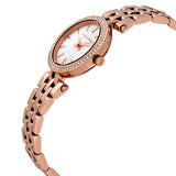 Michael Kors Darci Analog Mother of Pearl Dial Rose Gold Steel Strap Watch For Women - MK3832