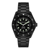 Michael Kors Maritime Three Hand Black Dial Black Steel Strap Watch for Men - MK9181