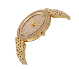 Michael Kors Darci Gold Dial Gold Steel Strap Watch for Women - MK3438