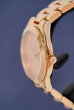 Michael Kors Mini Slim Runway Chronograph Quartz Rose Gold Dial Rose Gold Steel Strap Watch For Women - MK3205