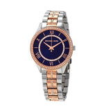 Michael Kors Lauryn Quartz Blue Dial Two Tone Steel Strap Watch For Women - MK3929