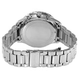 Michael Kors Layton Chronograph Silver Dial Silver Steel Strap Watch For Women - MK6976