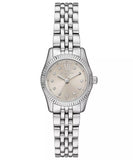 Michael Kors Lexington Three-Hand Silver Dial Silver Steel Strap Watch for Women - MK4843