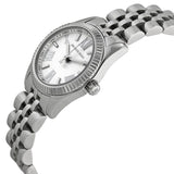 Michael Kors Lexington Quartz White Dial Silver Steel Strap Watch For Women - MK3228