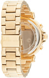 Michael Kors Maren Chronograph Gold Dial Gold Steel Strap Watch for Women - MK7493