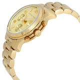 Michael Kors Runway Gold Dial Gold Stainless Steel Strap Watch for Women - MK5055