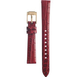 Michael Kors Sawyer Maroon Dial Maroon Leather Strap Watch for Women - MK2426