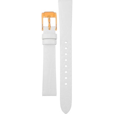 Michael Kors Cinthia Mother of Pearl Dial White Leather Strap Watch for Women - MK2662