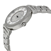 Michael Kors Catlin Silver Dial Silver Steel Strap Watch for Women - MK3355