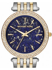 Michael Kors Darci Quartz Blue Dial Two Tone Steel Strap Watch For Women - MK3401