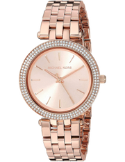 Michael Kors Darci Rose Gold Dial Rose Gold Steel Strap Watch for Women - MK3431