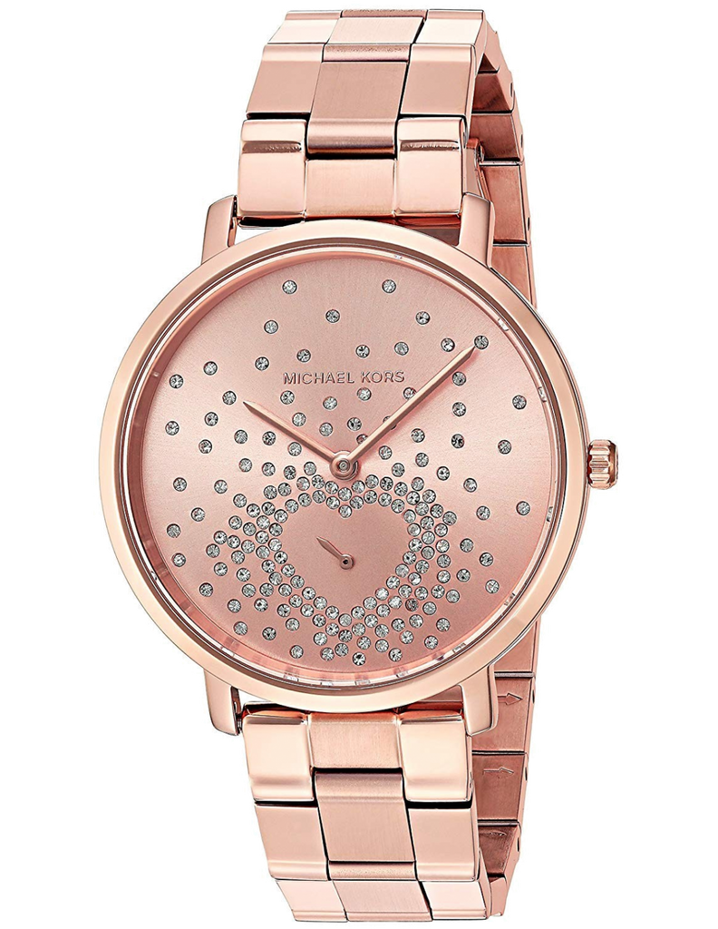 Michael kors jaryn rose gold watch sale