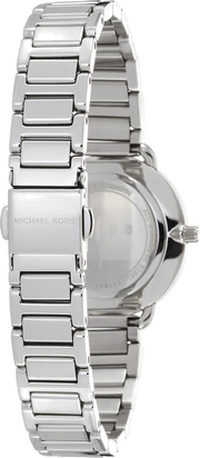 Michael Kors Portia Quartz Silver Dial Silver Steel Strap Watch For Women - MK3837