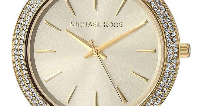 Michael Kors Darci Gold Dial Gold Steel Strap Watch for Women - MK4325