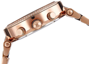 Michael Kors Parker Rose Gold Dial Two Tone Steel Strap Watch for Women - MK5538