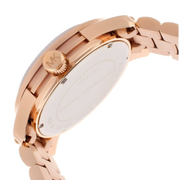 Michael Kors Runway Rose Gold Dial Rose Gold Steel Strap Watch for Women - MK5661
