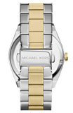 Michael Kors Channing Blue Dial Two Tone Steel Strap Watch For Women - MK5893