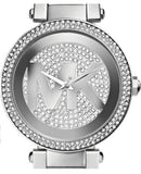 Michael Kors Parker Silver Dial Silver Steel Strap Watch for Women - MK5925