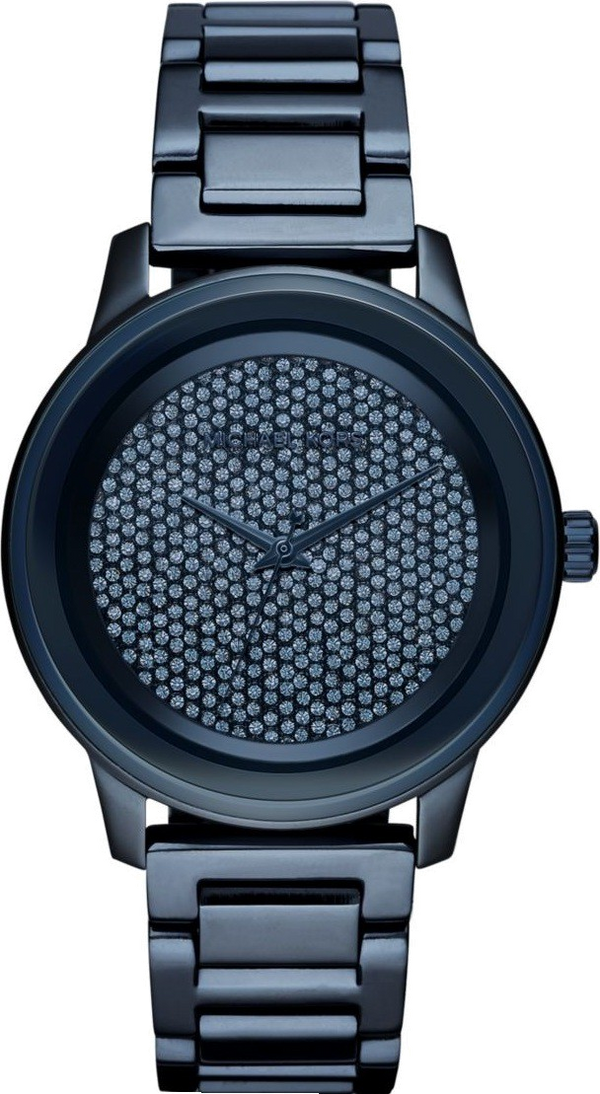 Michael Kors Kinley Blue Dial Blue Steel Strap Watch for Women - MK6246