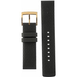 Michael Kors Quartz Black Dial Black Silicone Strap Watch For Women - MK6944