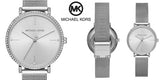 Michael Kors Darci Quartz Silver Dial Silver Mesh Strap Watch for Women - MK7123