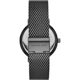 Michael Kors Auden Three-Hand Black Dial Black Mesh Strap Watch for Men - MK7152