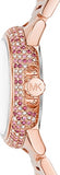 Michael Kors Mini Camille Multifunction Rose Gold Dial Rose Gold Steel Strap Watch For Women - MK7273