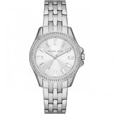 Michael Kors Pilot Quartz Silver Dial Silver Steel Strap Watch For Women - MK7379