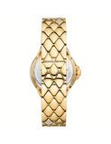 Michael Kors Camile Analog White Dial Gold Steel Strap Watch for Women - MK4801