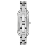 Michael Kors Empire Three-Hand Silver Dial Silver Steel Strap Watch for Women - MK4841