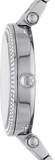 Michael Kors Parker Quartz Silver Dial Silver Steel Strap Watch For Women - MK6658