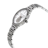 Michael Kors Portia Quartz Silver Dial Silver Steel Strap Watch For Women - MK3837