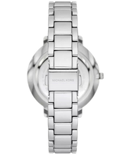 Michael Kors Pyper Grey Dial Silver Steel Strap Watch For Women - MK4672