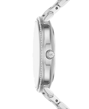 Michael Kors Pyper Grey Dial Silver Steel Strap Watch For Women - MK4672