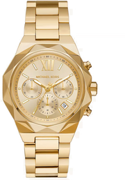 Michael Kors Raquel Analog Gold Dial Gold Steel Strap Watch For Women - MK4690