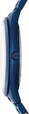 Michael Kors Slim Runway Quartz Blue Dial Blue Steel Strap Watch For Women - MK4503