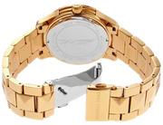Michael Kors Runway Three Hand Brown Dial Two Tone Steel Strap Watch For Women - MK7389