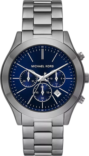 MICHAEL KORS ネイビー クロノグラフ腕時計 Amazon.co.jp: MICHAEL KORS MK5976 Bradshaw ネイビーブルー