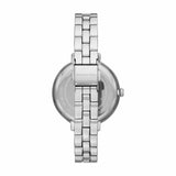 Michael Kors Charley Quartz Silver Dial Silver Steel Strap Watch for Women - MK4398