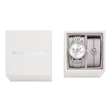 Michael Kors Melissa Quartz Silver Dial Silver Steel Strap Watch for Women - MK4370