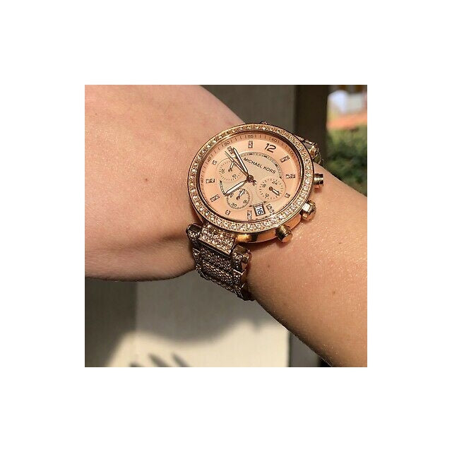 Michael Kors Star Quartz Rose Gold 365mm MK3795 Wrist Watch