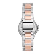 Michael Kors Camille Multifunction White Dial Two Tone Steel Strap Watch for Women - MK1054